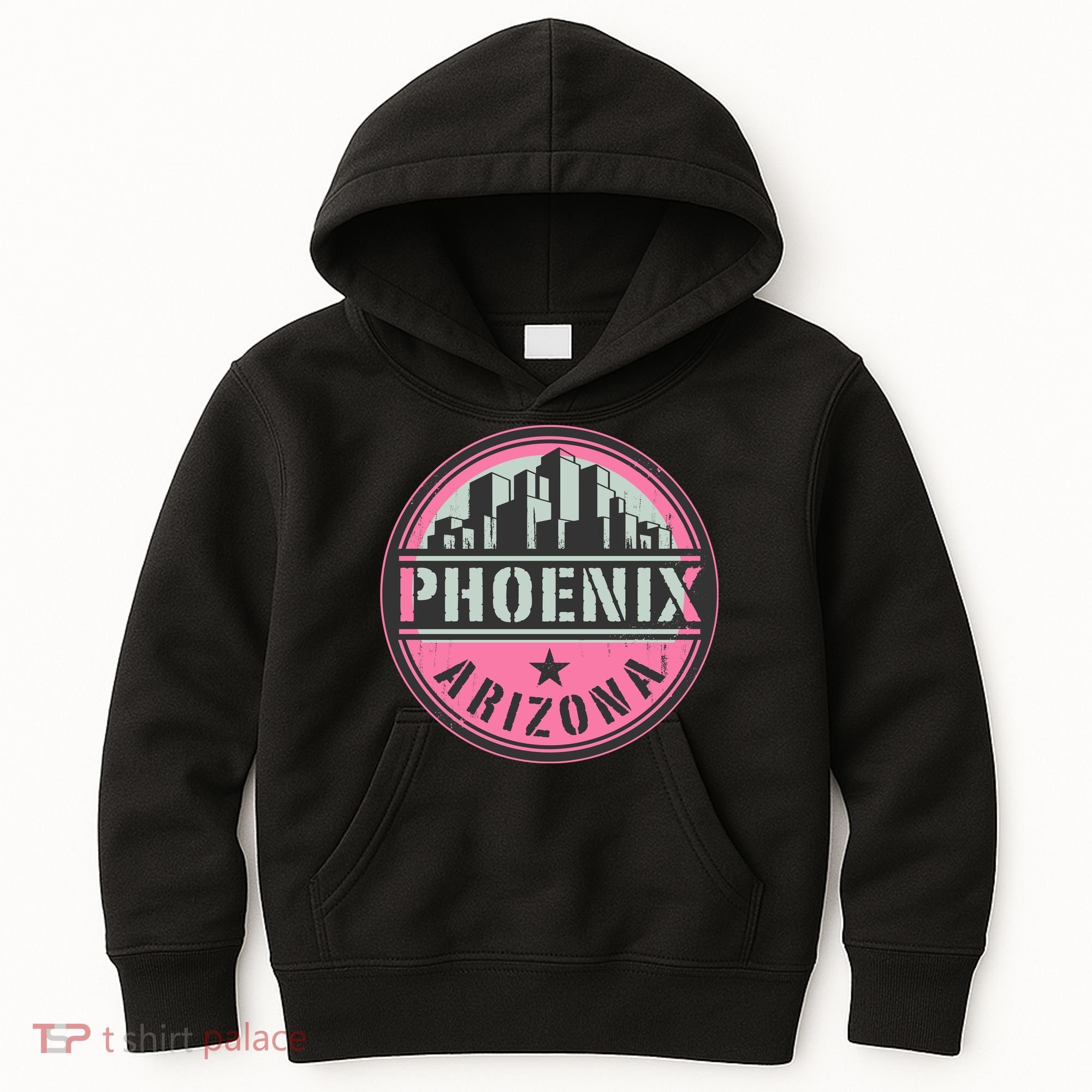 Phoenix Neon Logo Kids Hoodie