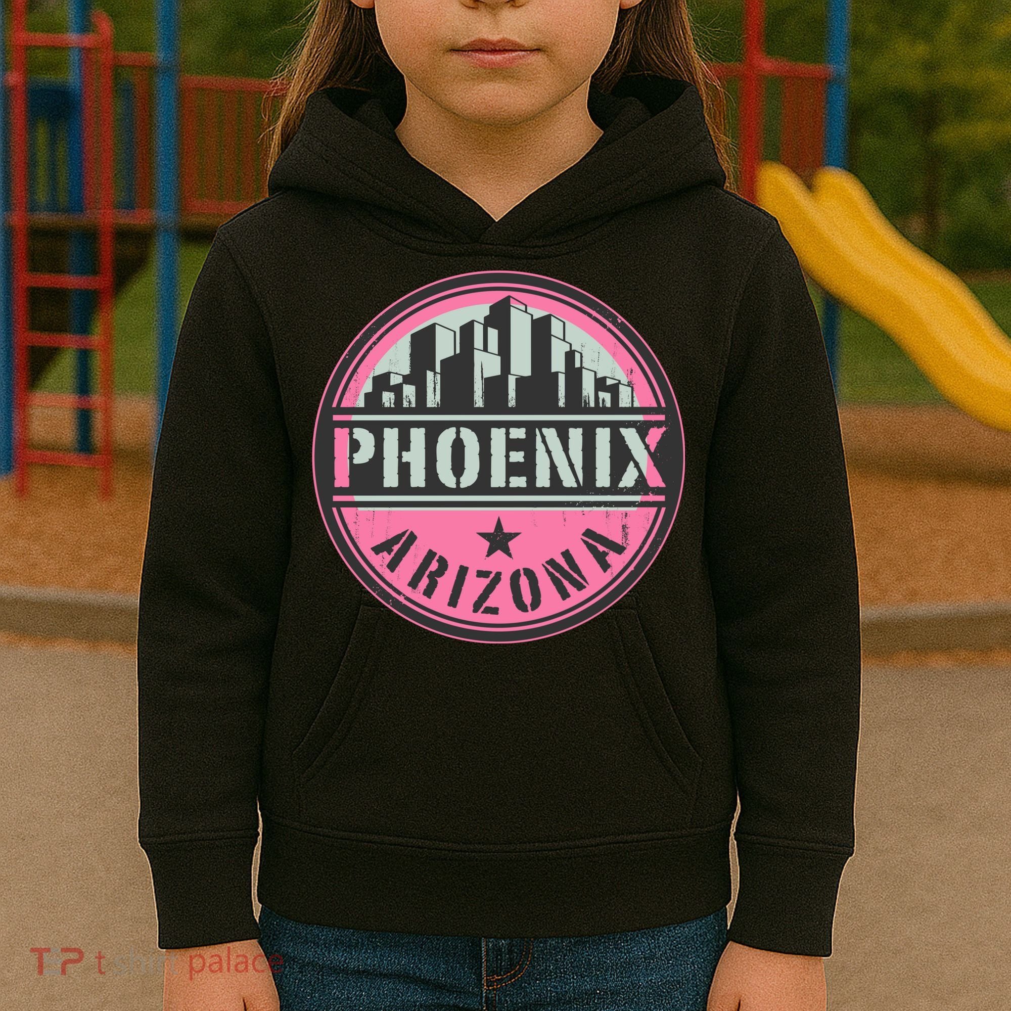 Phoenix Neon Logo Kids Hoodie