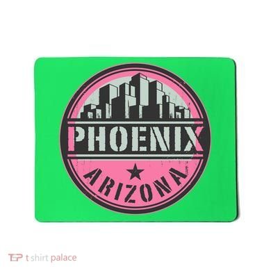 Phoenix Neon Logo Mousepad