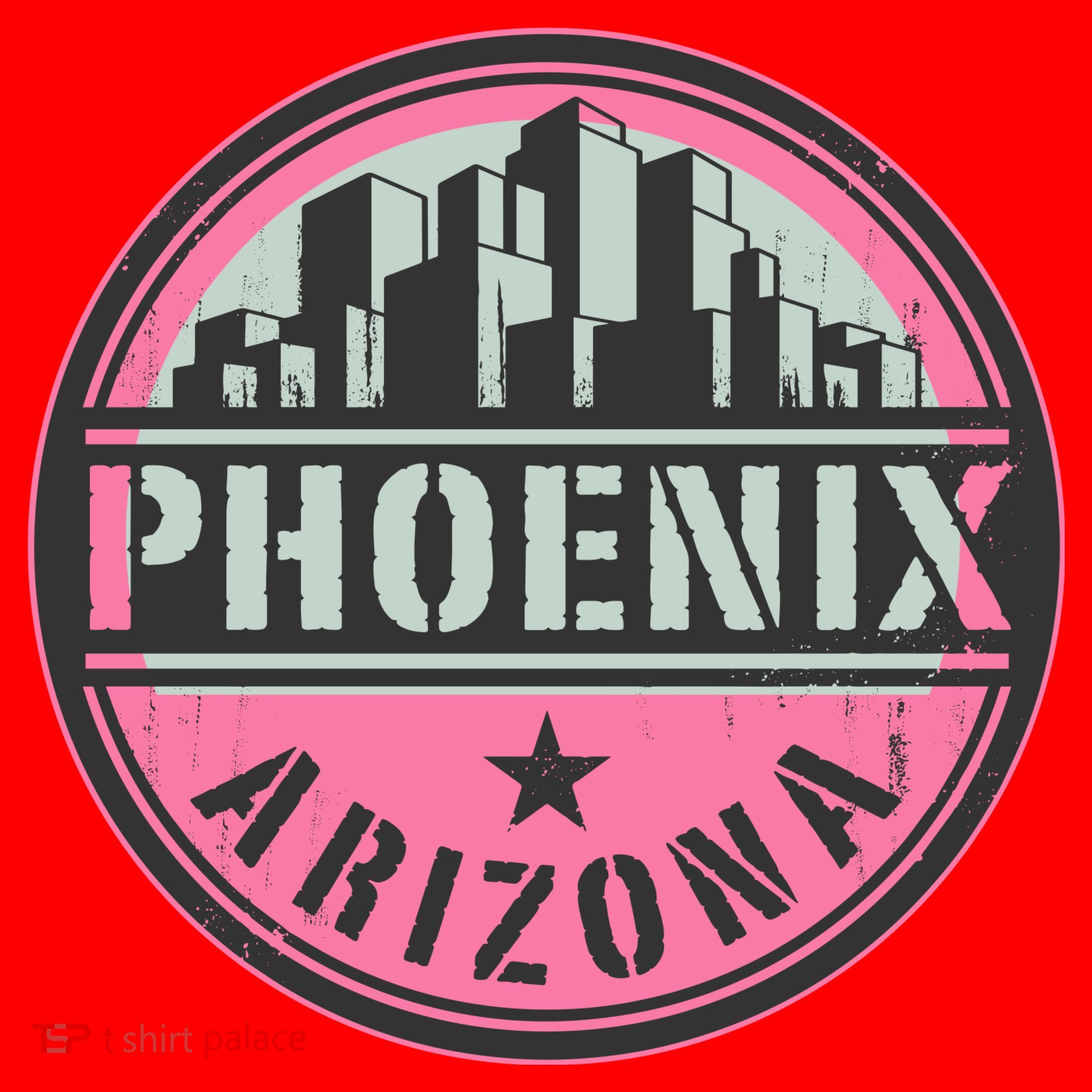 Phoenix Neon Logo Santa Hat