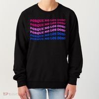Porque No Los Dos Why Not Both Spanish Mexico Bisexual Pride Gift Women's Sweatshirt thumb 0