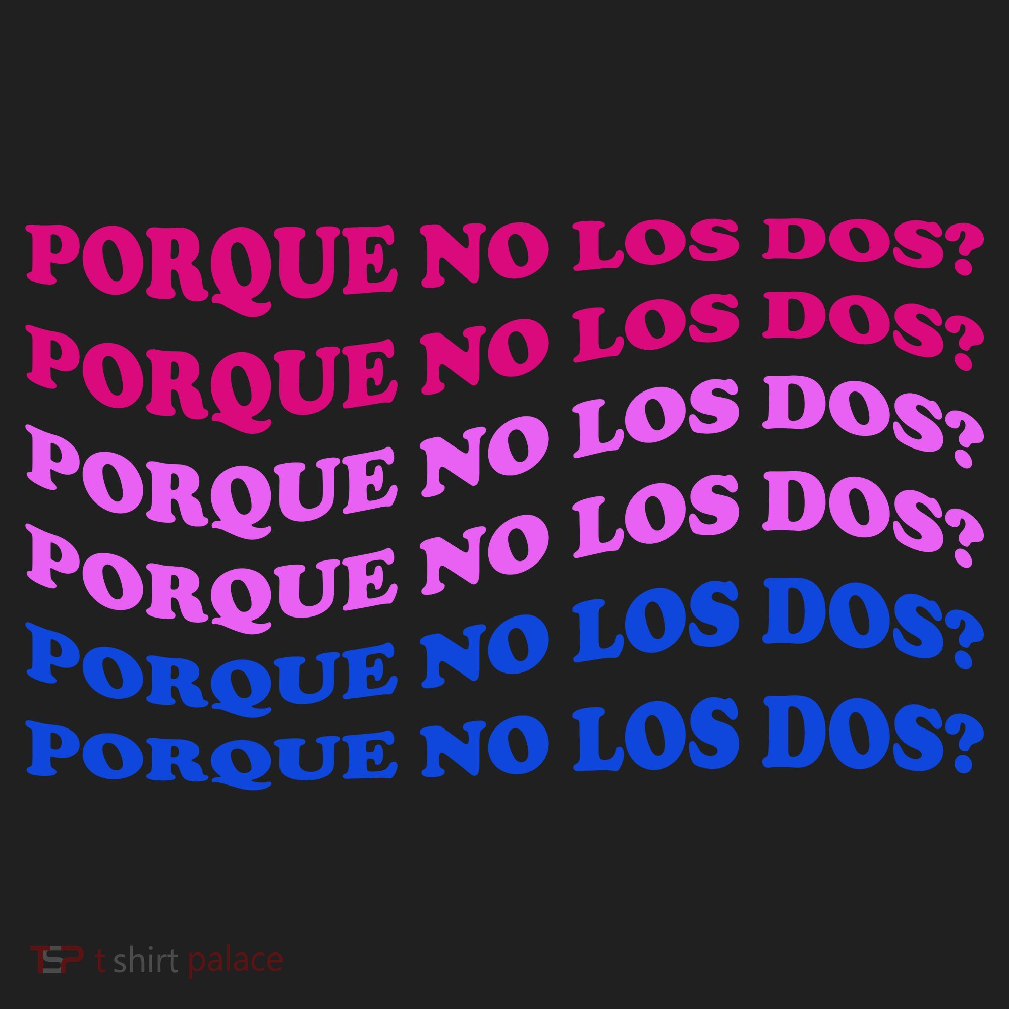 Porque No Los Dos Why Not Both Spanish Mexico Bisexual Pride Gift Women's Sweatshirt