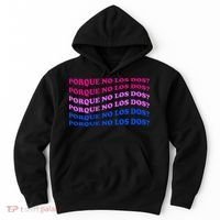 Porque No Los Dos Why Not Both Spanish Mexico Bisexual Pride Gift Hoodie thumb 0