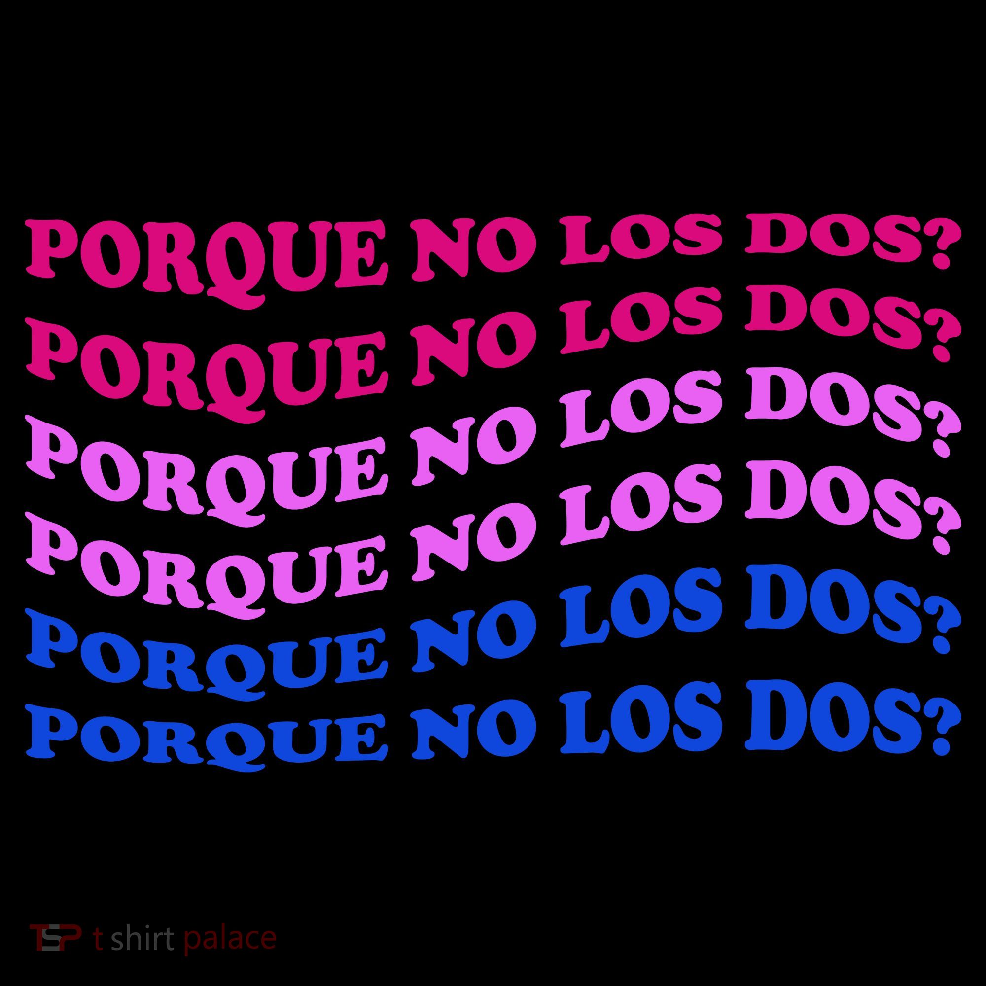 Porque No Los Dos Why Not Both Spanish Mexico Bisexual Pride Gift Women's Hoodie