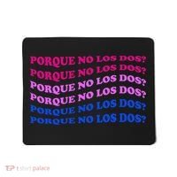 Porque No Los Dos Why Not Both Spanish Mexico Bisexual Pride Gift Mousepad thumb 0