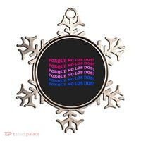Porque No Los Dos Why Not Both Spanish Mexico Bisexual Pride Gift Ornament thumb 0