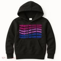 Porque No Los Dos Why Not Both Spanish Mexico Bisexual Pride Gift Kids Hoodie thumb 0
