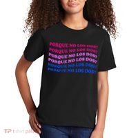 Porque No Los Dos Why Not Both Spanish Mexico Bisexual Pride Gift Kids T-Shirt thumb 2