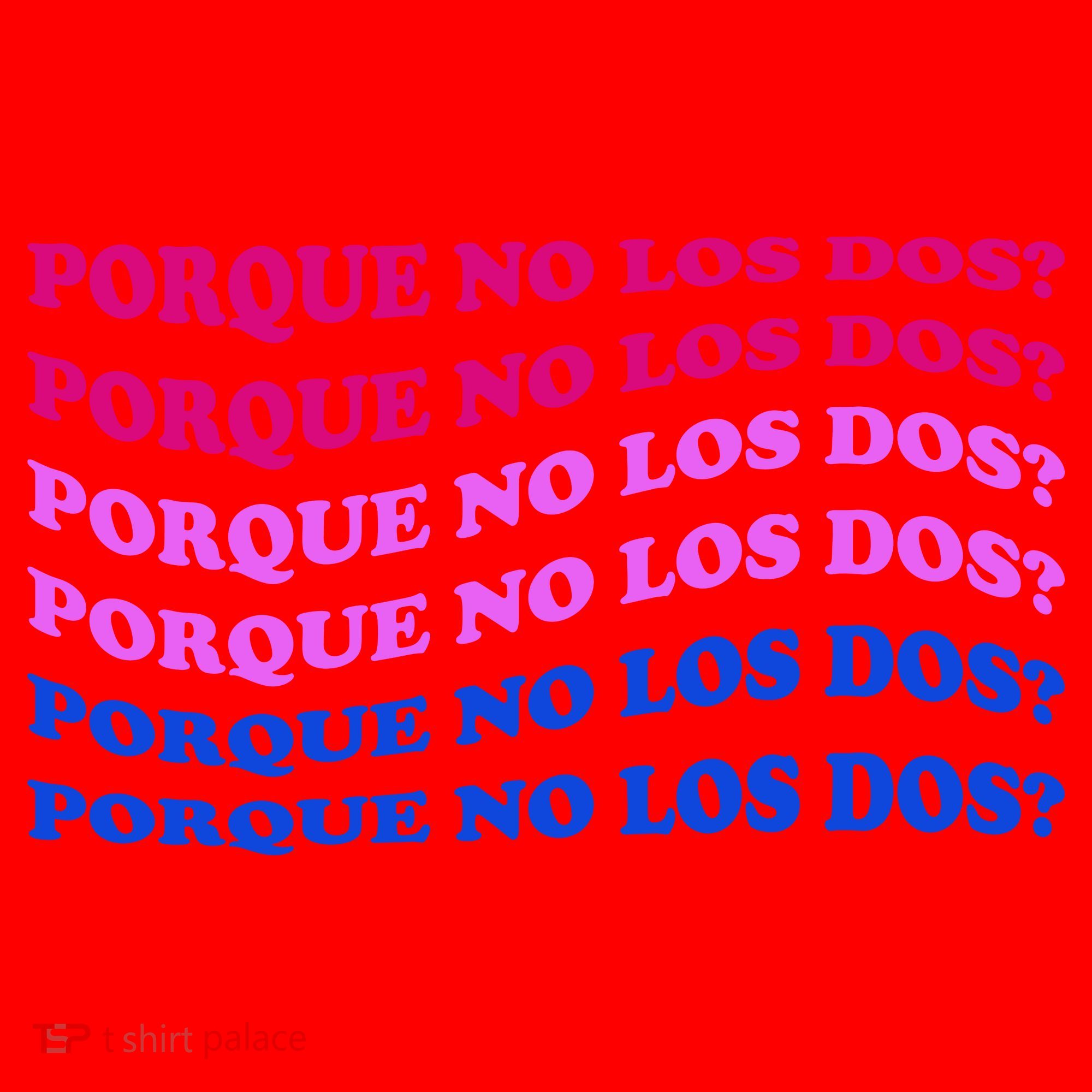 Porque No Los Dos Why Not Both Spanish Mexico Bisexual Pride Gift Santa Hat