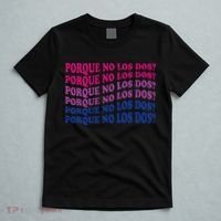 Porque No Los Dos Why Not Both Spanish Mexico Bisexual Pride T-Shirt thumb 5