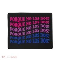 Porque No Los Dos Why Not Both Spanish Mexico Bisexual Pride Mousepad thumb 0