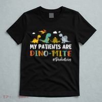 Pediatric Nurse My Patients Are Dino-Mite Dinosaur  T-Shirt thumb 5