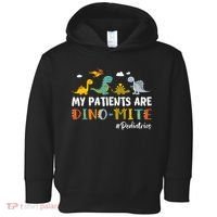 Pediatric Nurse My Patients Are Dino-Mite Dinosaur  Toddler Hoodie thumb 0