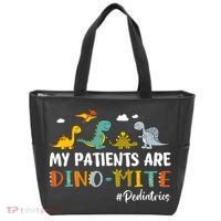 Pediatric Nurse My Patients Are Dino-Mite Dinosaur  Tote Bag thumb 0