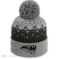 Piano Notes Musical The Baniff Cuffed Pom Beanie thumb 0