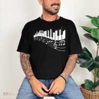 Piano Notes Musical Comfort Colors T-Shirt thumb 3
