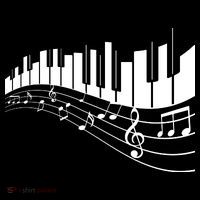 Piano Notes Musical Hoodie thumb 7