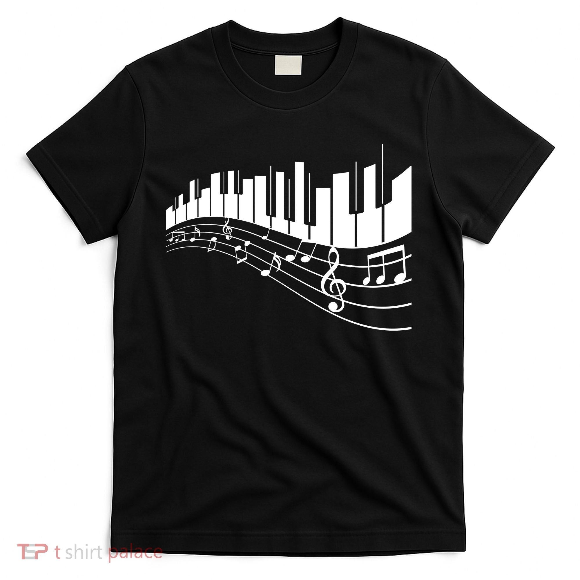 Piano Notes Musical T-Shirt