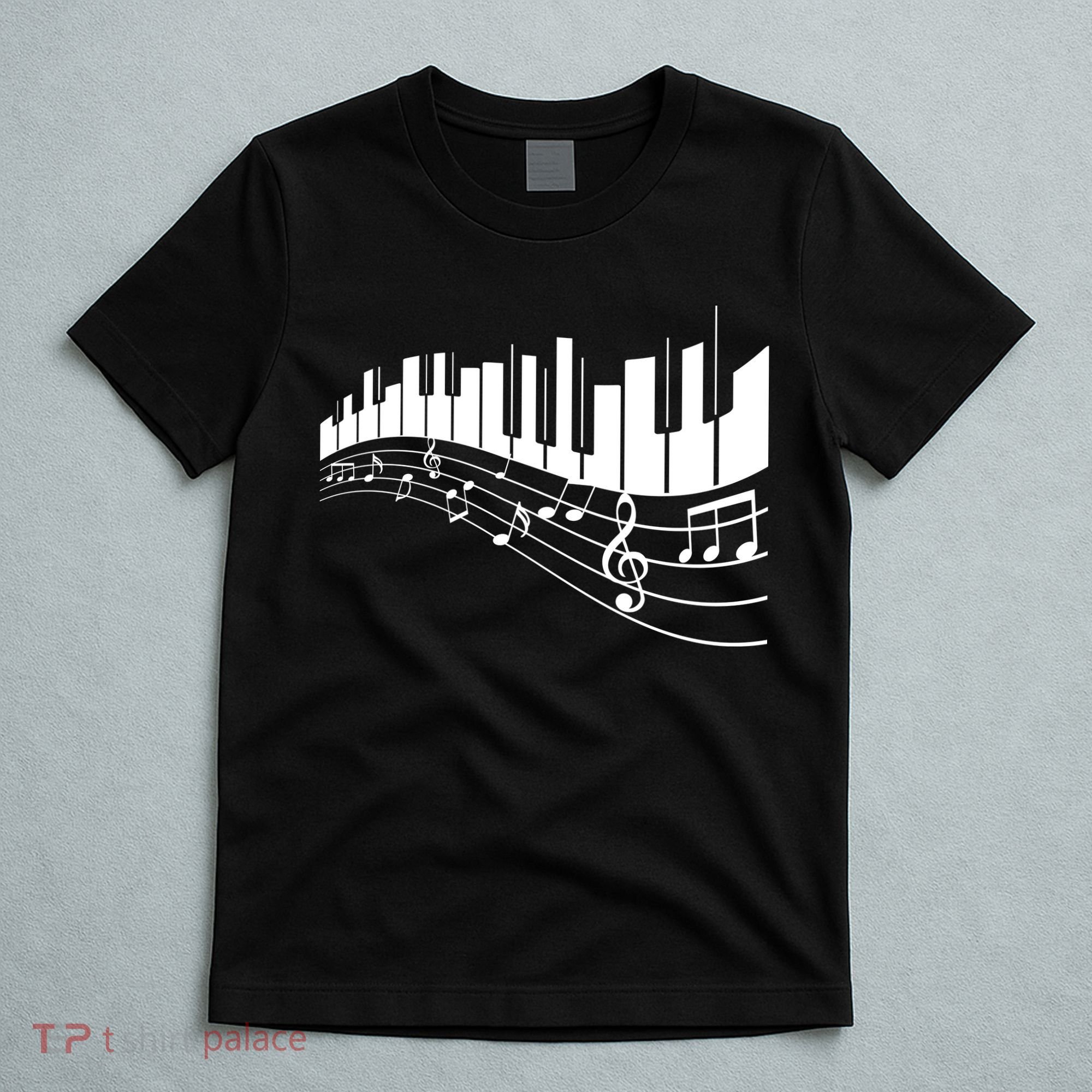 Piano Notes Musical T-Shirt