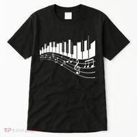 Piano Notes Musical Tall T-Shirt thumb 0