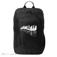 Piano Notes Musical City Backpack thumb 0