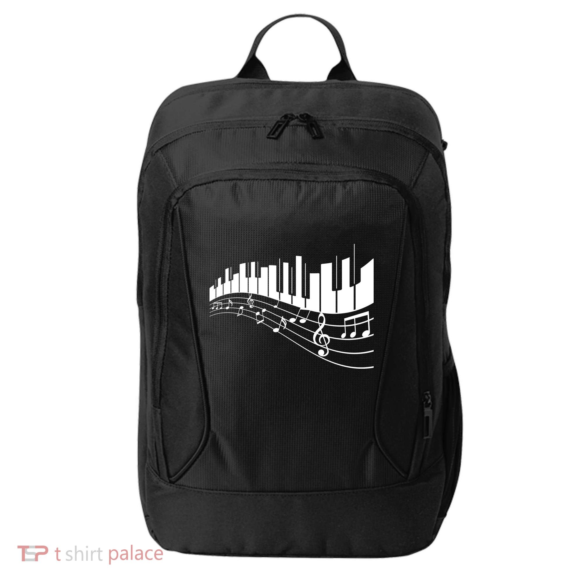 Piano Notes Musical City Backpack
