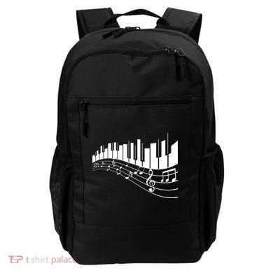 Piano Notes Musical Backpack