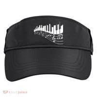 Piano Notes Musical Adult Drive Performance Visor thumb 0