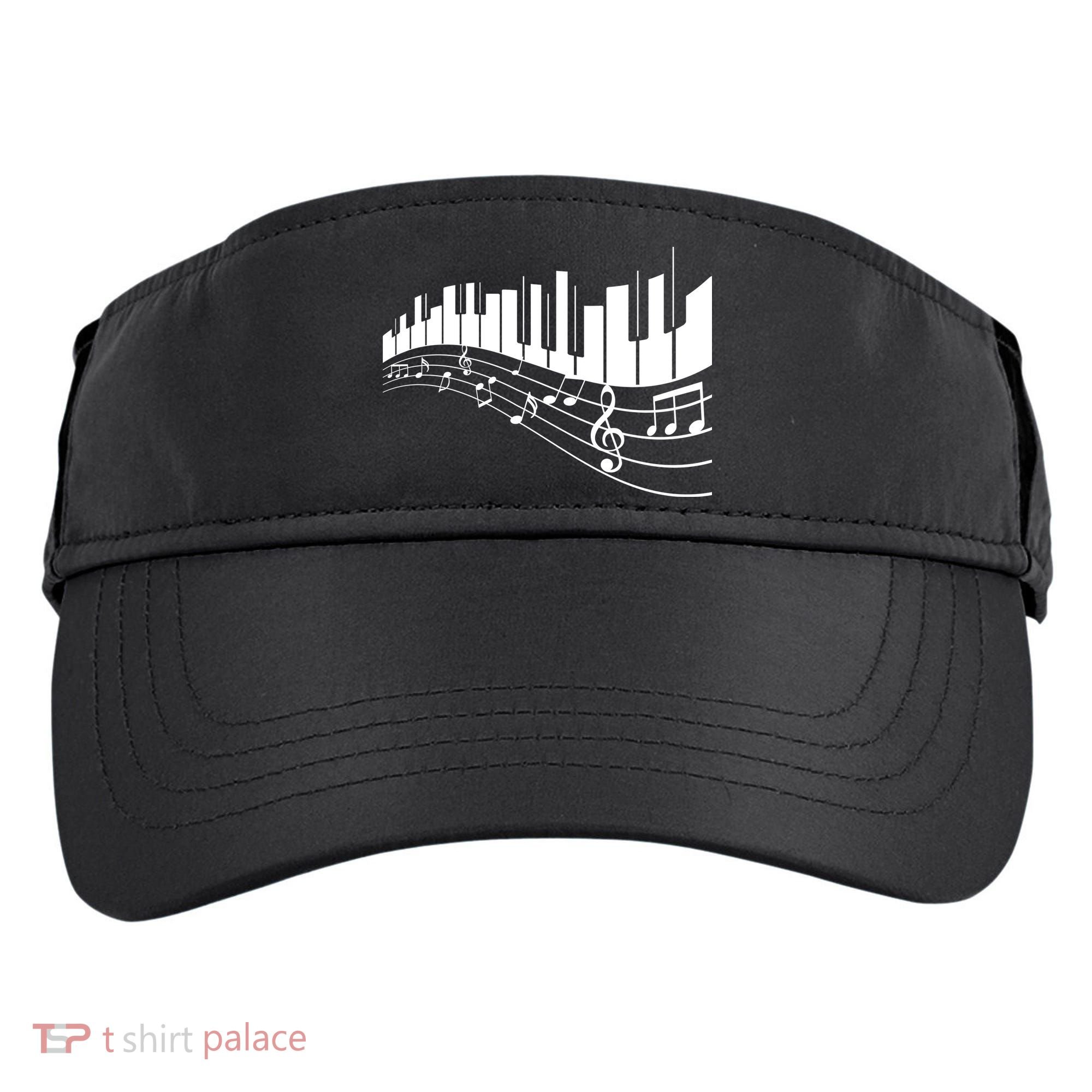 Piano Notes Musical Adult Drive Performance Visor
