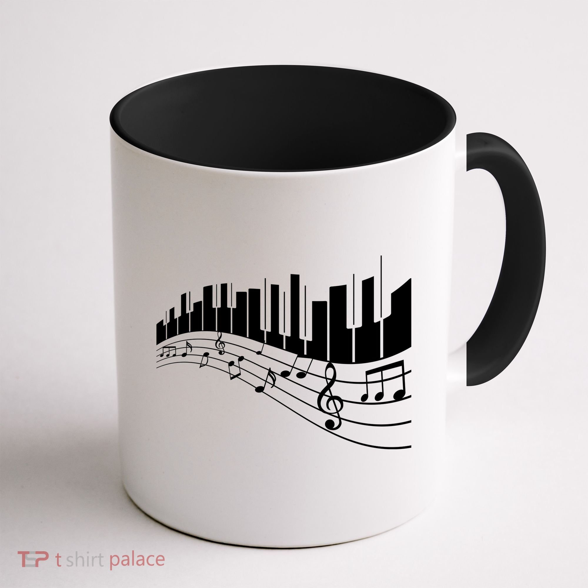 Piano Notes Musical Coffee Mug