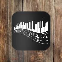Piano Notes Musical Coaster thumb 0