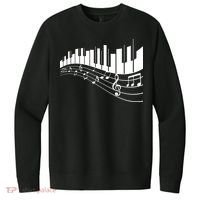 Piano Notes Musical V.I.T. Fleece Crew Sweatshirt thumb 0