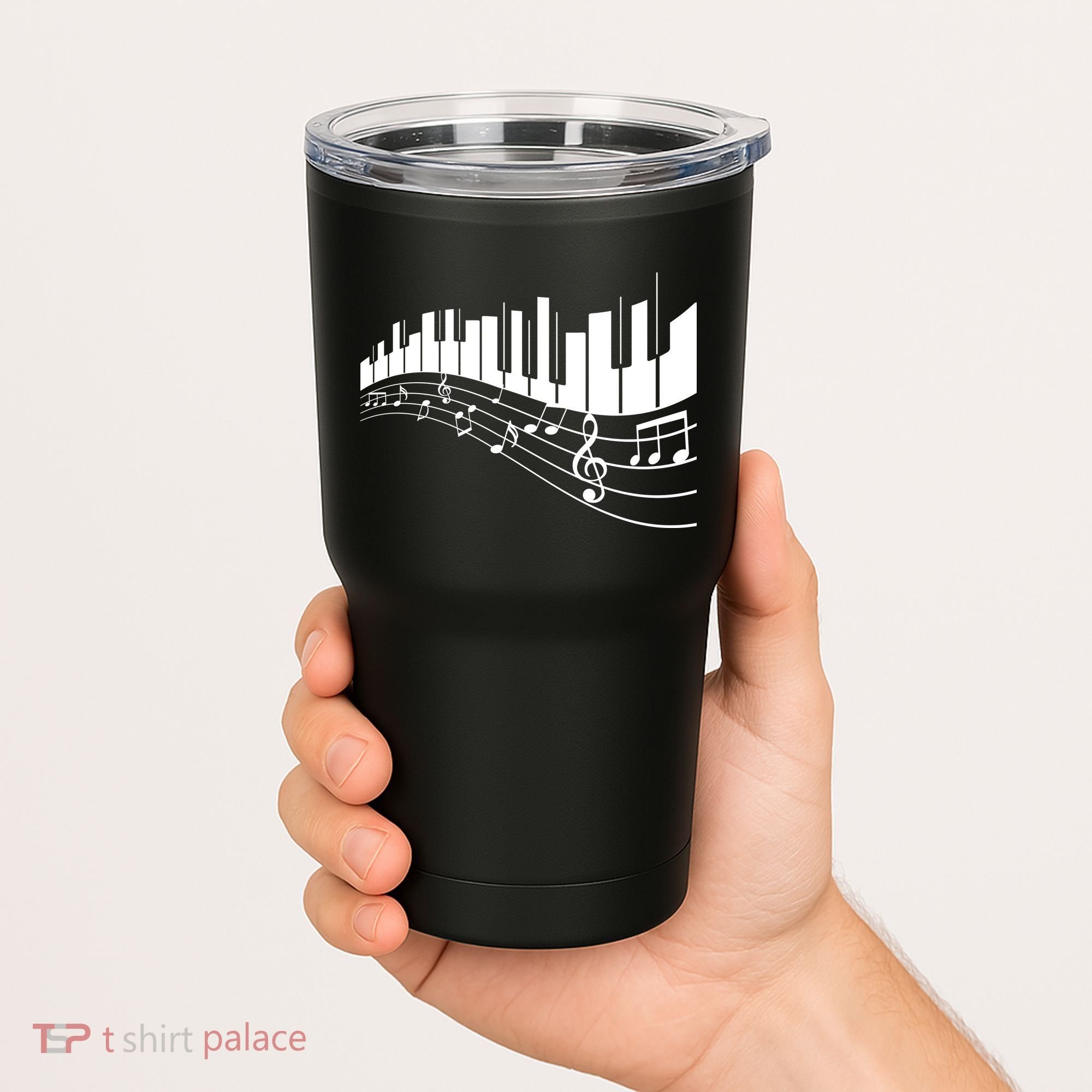 Piano Notes Musical Tumbler