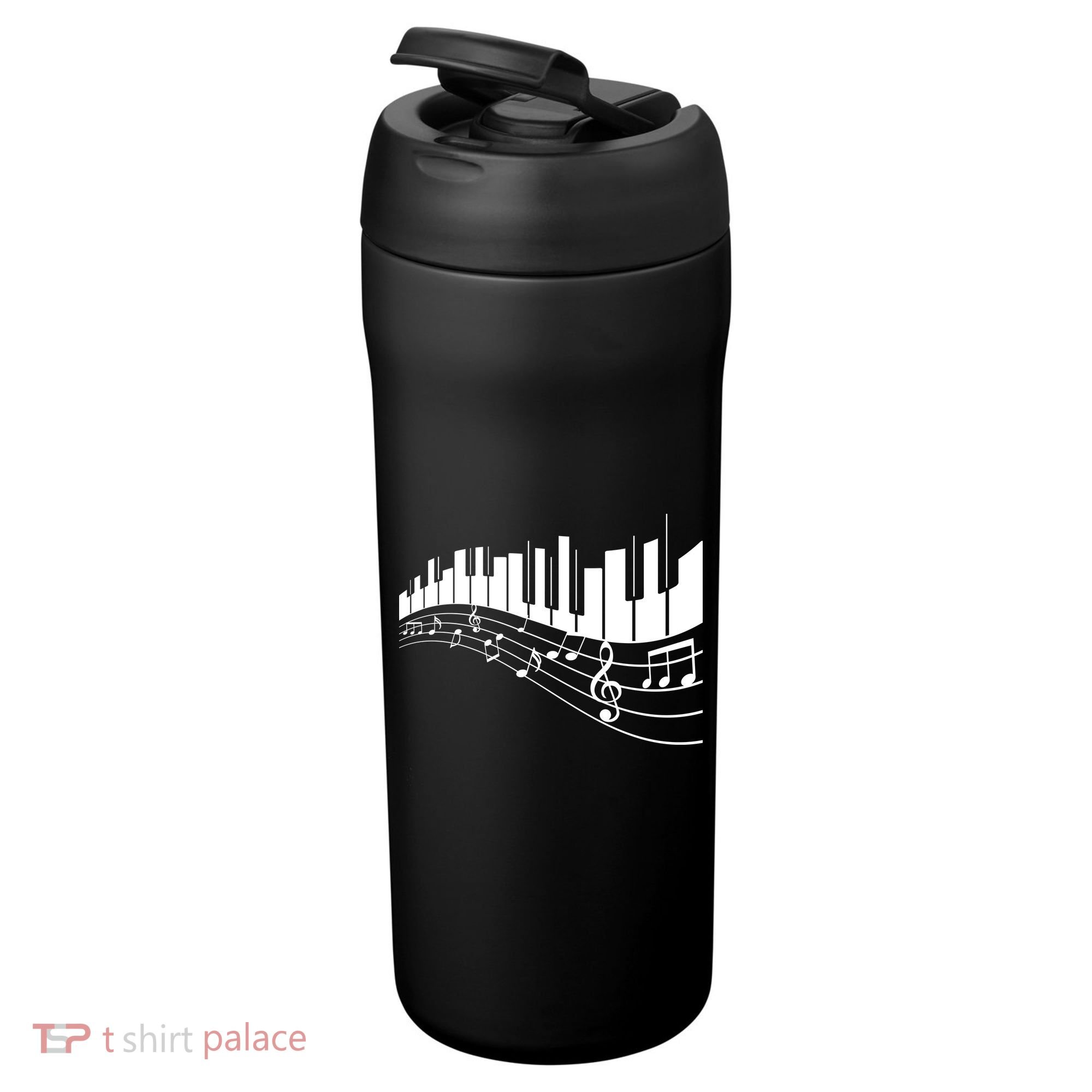 Piano Notes Musical 24oz Duet Stainless Steel Tumbler