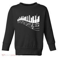 Piano Notes Musical Toddler Sweatshirt thumb 0