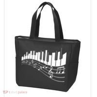 Piano Notes Musical Tote Bag thumb 3