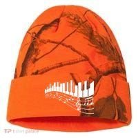 Piano Notes Musical Kati Licensed 12" Camo Cuffed Beanie thumb 0