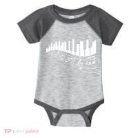 Piano Notes Musical Infant Baby Jersey Bodysuit thumb 0