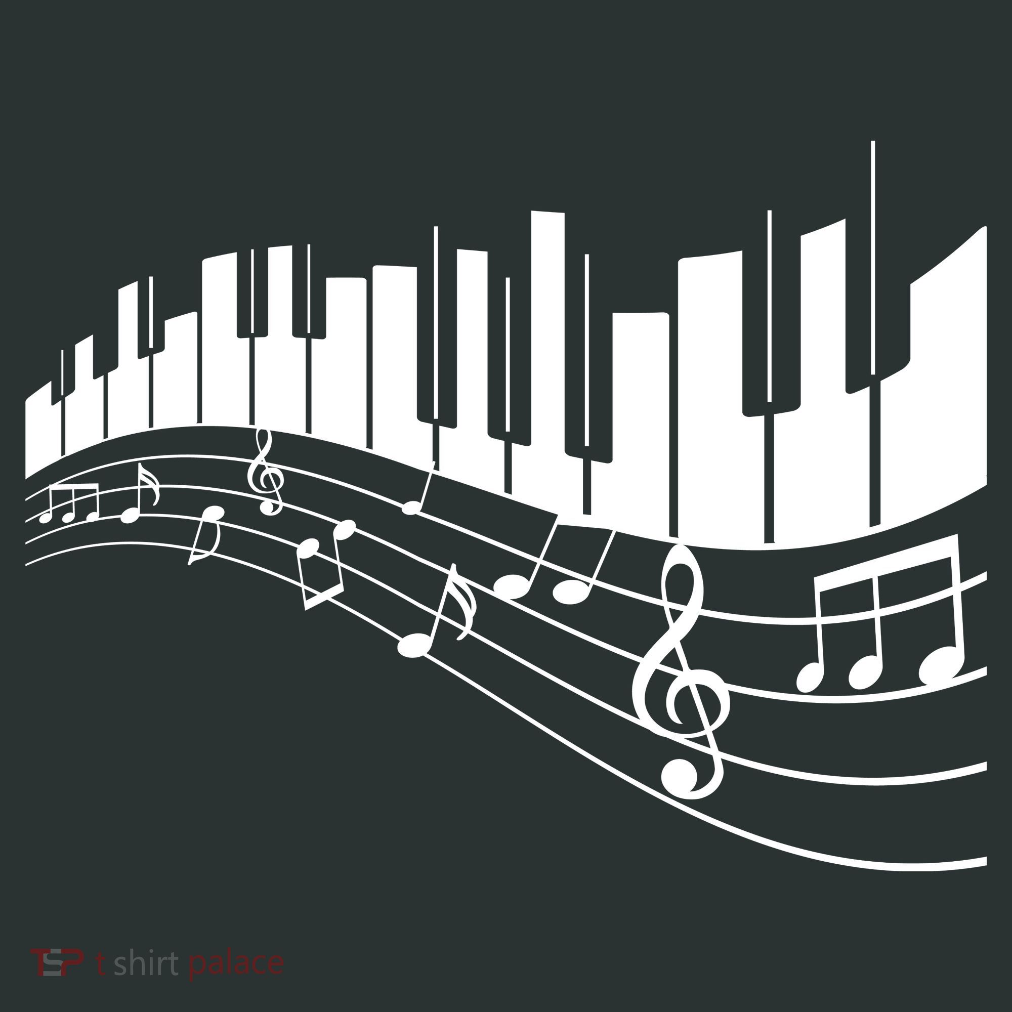 Piano Notes Musical Infant Baby Jersey Bodysuit
