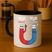 Positive Negative Magnet Science Chemistry Geek Coffee Mug thumb 4