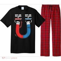Positive Negative Magnet Science Chemistry Geek Pajama Set thumb 0