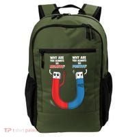Positive Negative Magnet Science Chemistry Geek Backpack thumb 0
