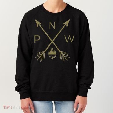 Pacific Northwest Mountain Cool Pnw Pacific Northwest Women's Sweatshirt