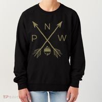 Pacific Northwest Mountain Cool Pnw Pacific Northwest Women's Sweatshirt thumb 0