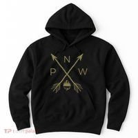 Pacific Northwest Mountain Cool Pnw Pacific Northwest Hoodie thumb 0
