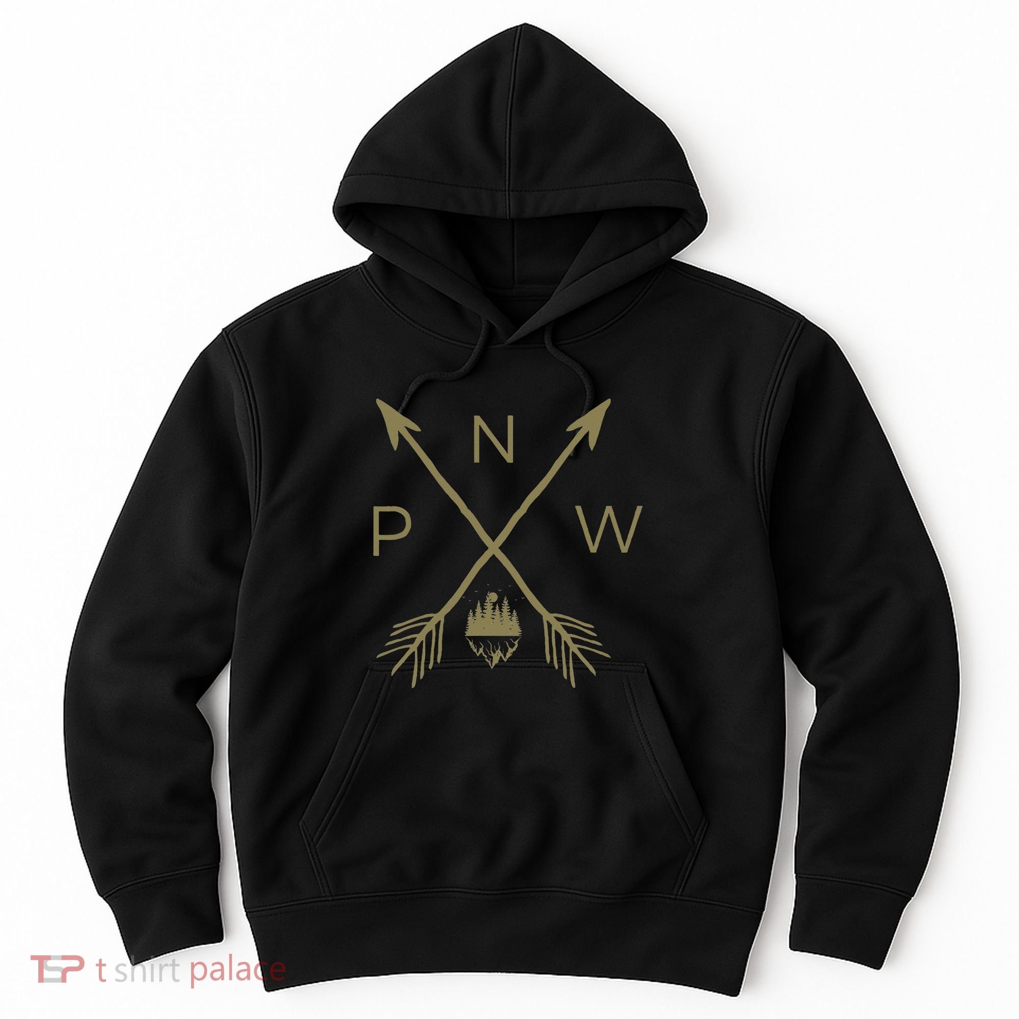 Pacific Northwest Mountain Cool Pnw Pacific Northwest Hoodie
