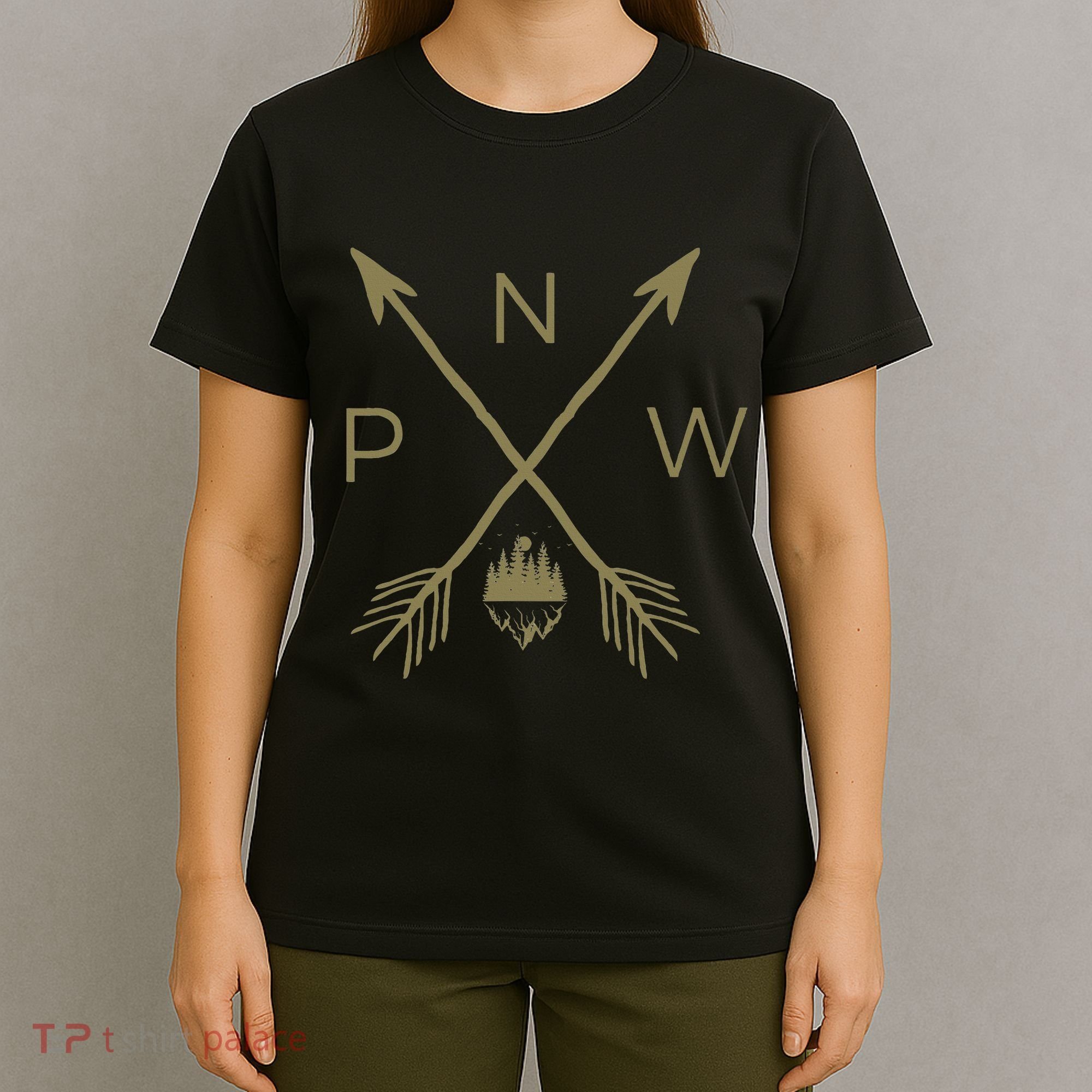 Pacific Northwest Mountain Cool Pnw Pacific Northwest T-Shirt
