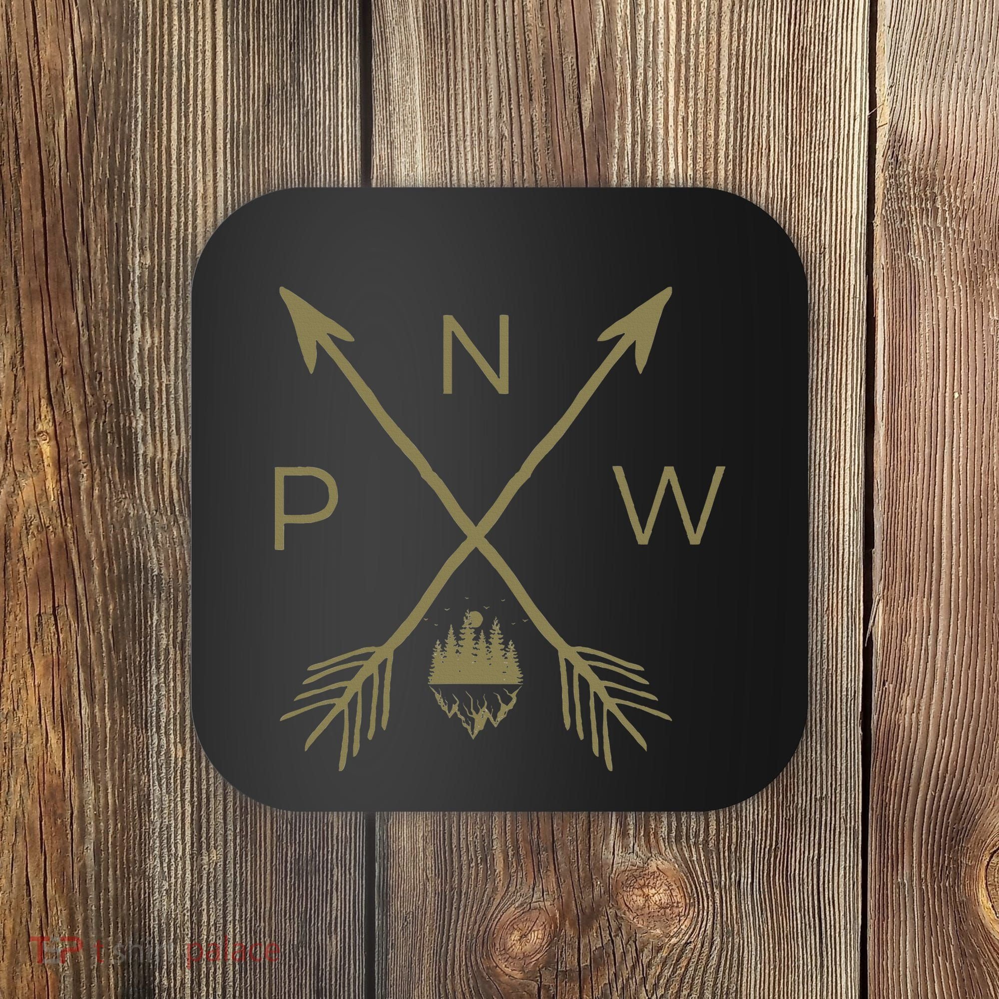 Pacific Northwest Mountain Cool Pnw Pacific Northwest Coaster