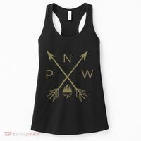 Pacific Northwest Mountain Cool Pnw Pacific Northwest Women's Tank Top thumb 0