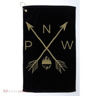 Pacific Northwest Mountain Cool Pnw Pacific Northwest Golf Towel
